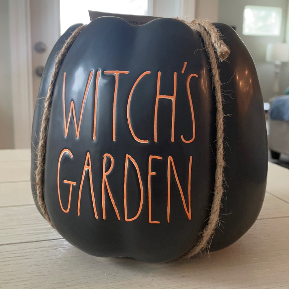 Rae Dunn “Witch’s Garden” Pumpkin Planter